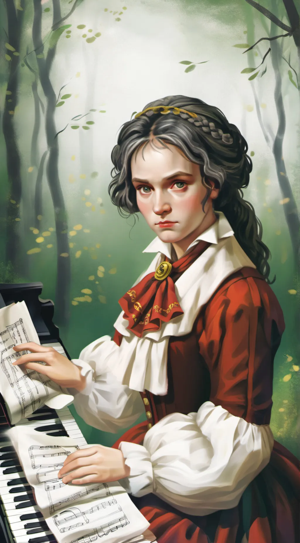 ai character: Isabella Beethoven background