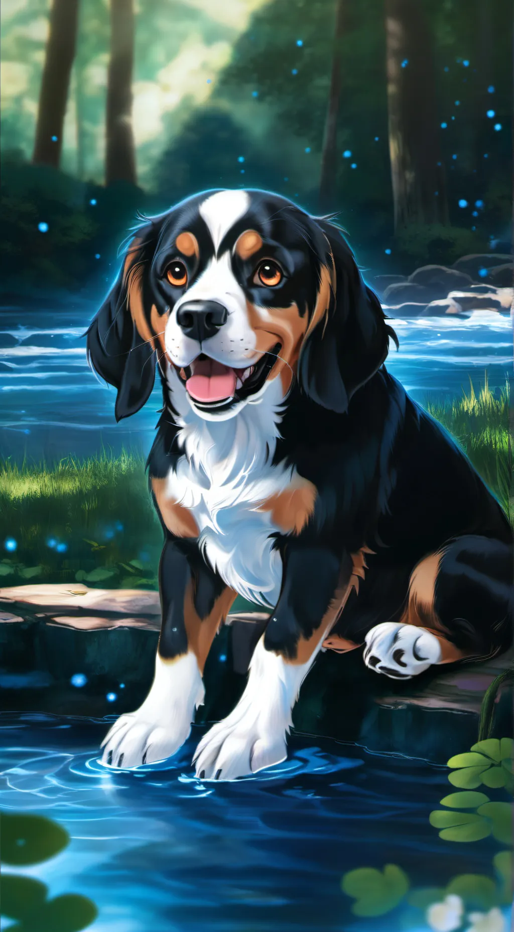 ai character: Stella background