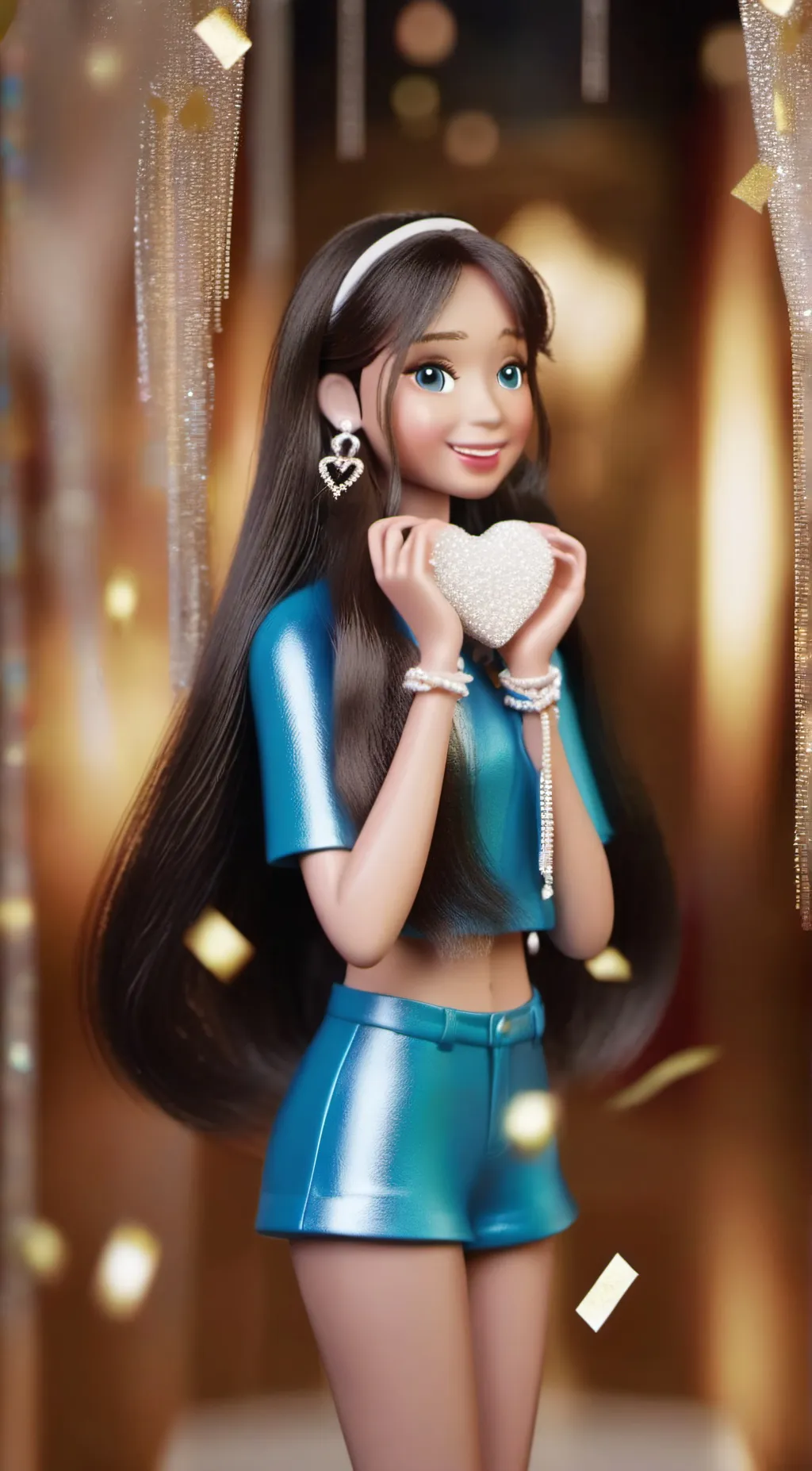 ai character: Autumn background