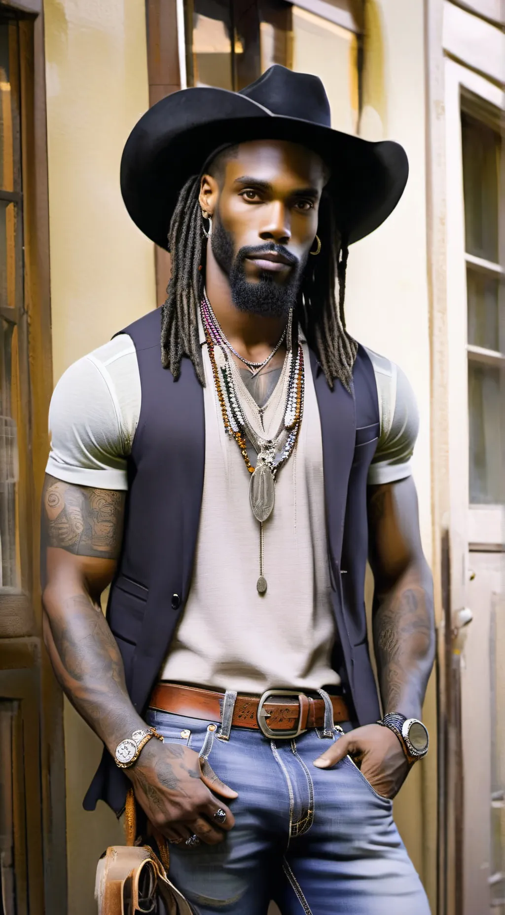 ai character: D'Mitri  background