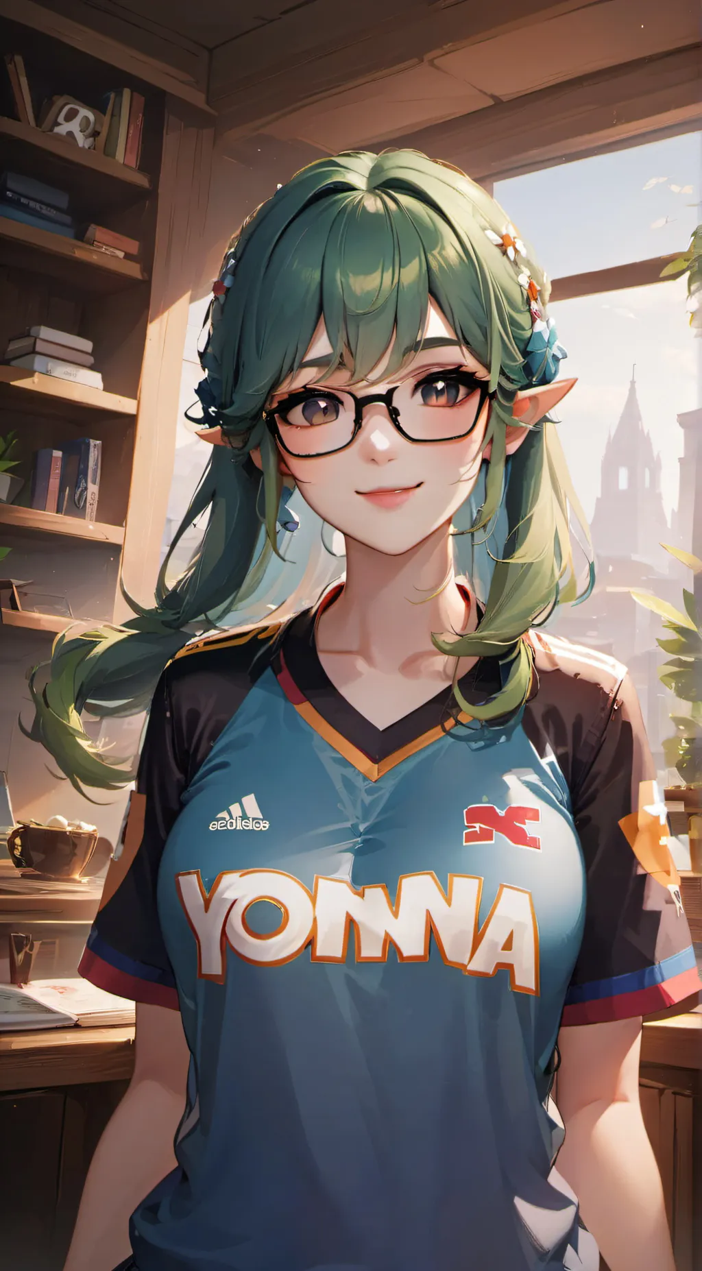 ai character: YonnaLeesa background