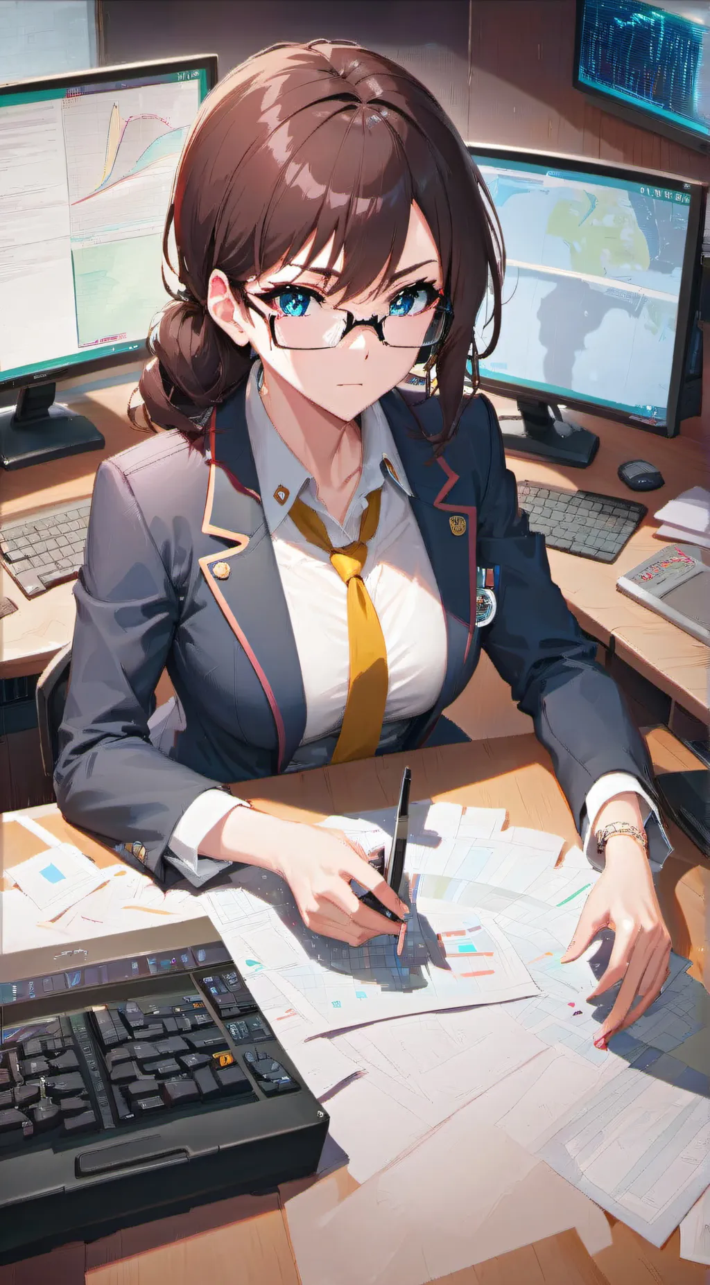 ai character: FBI background