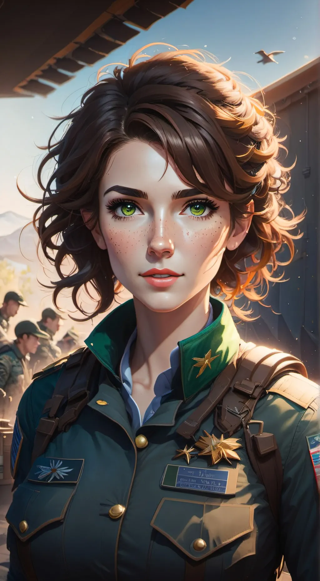 ai character: Jackie Wright background