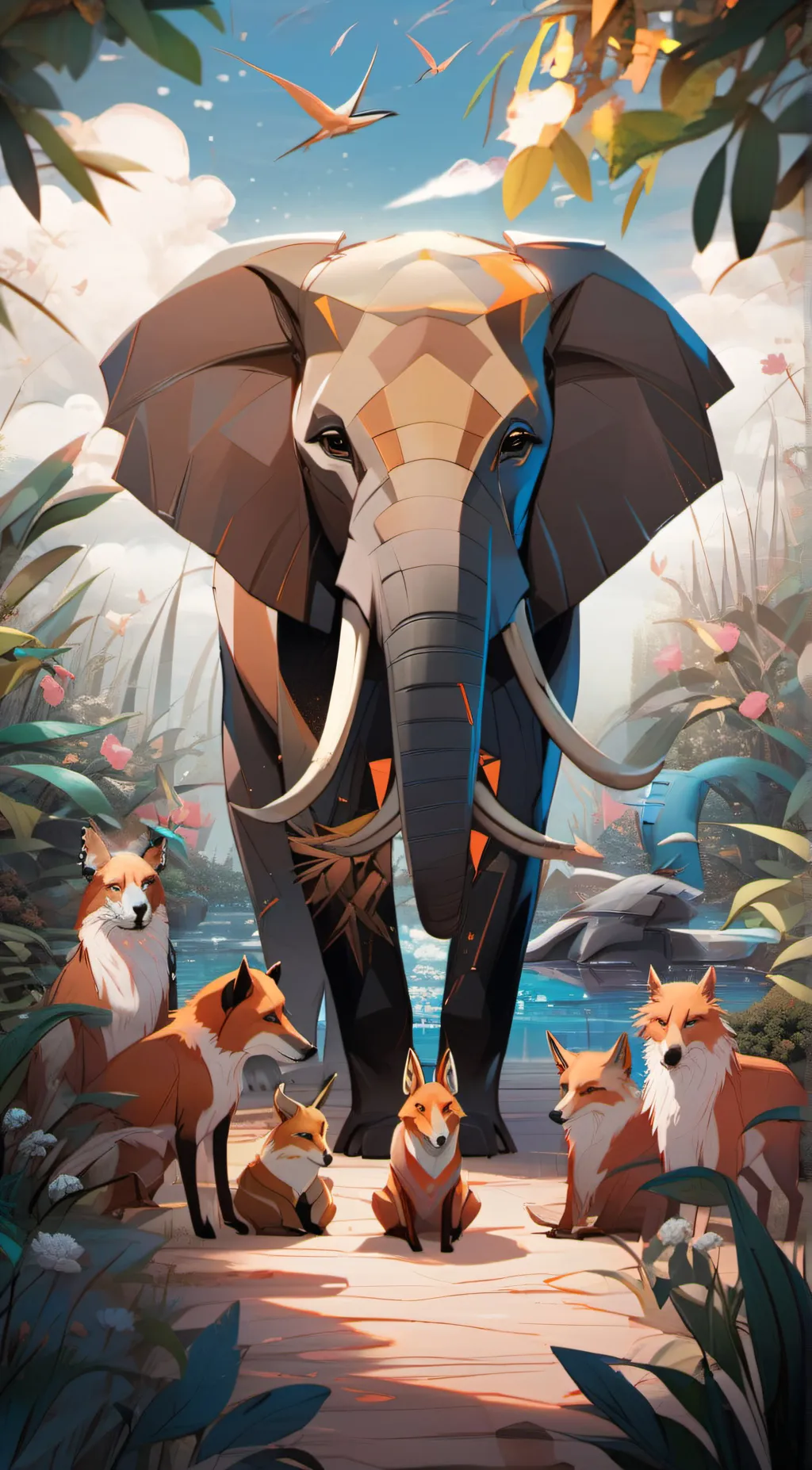 ai character: The Rizzler background