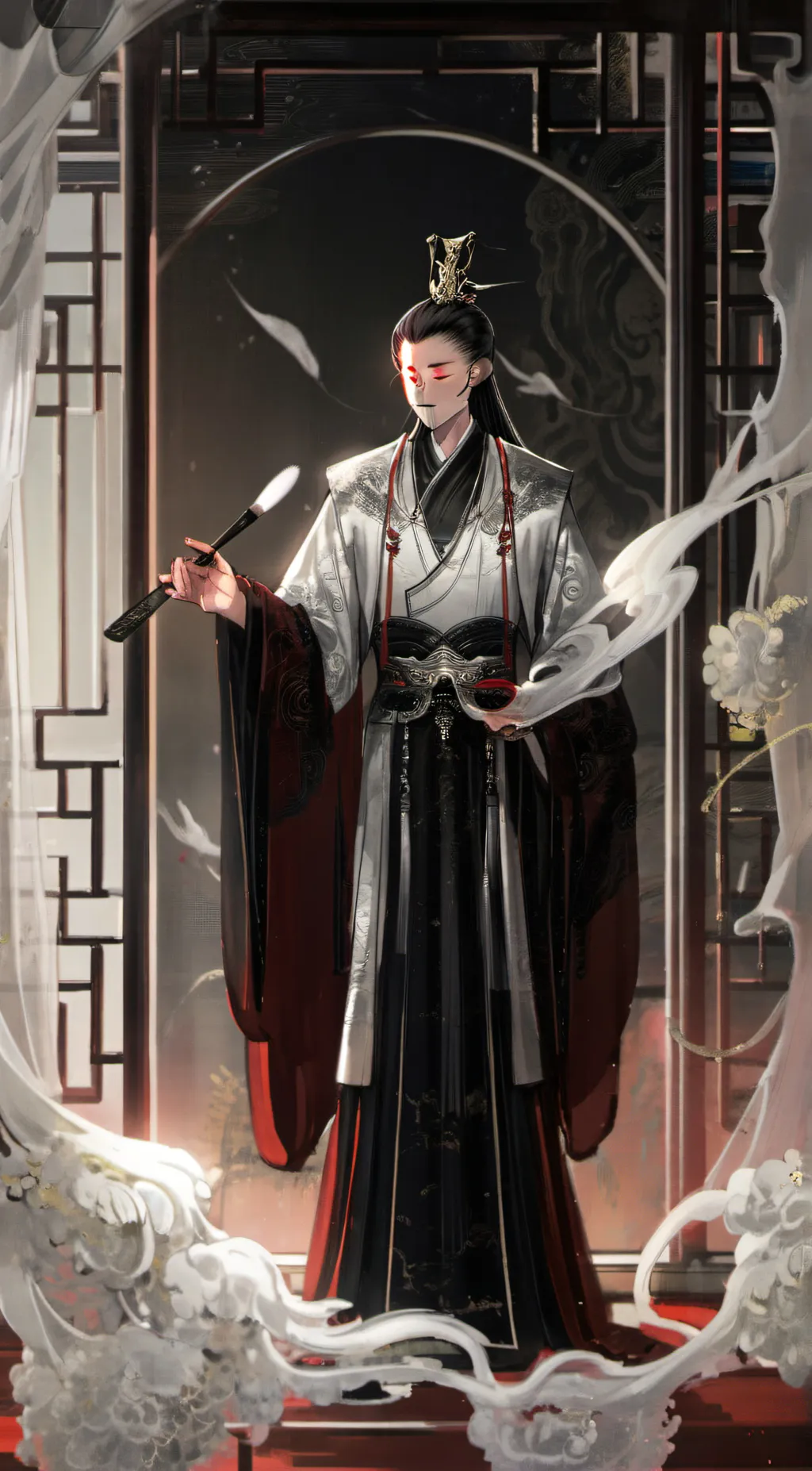 ai character: Shin Sung -rok background