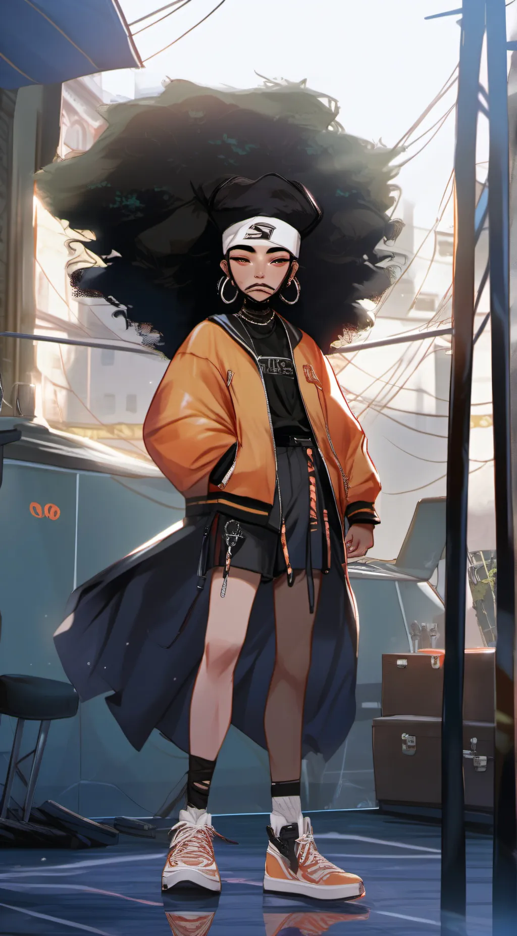 ai character: Kamrin background