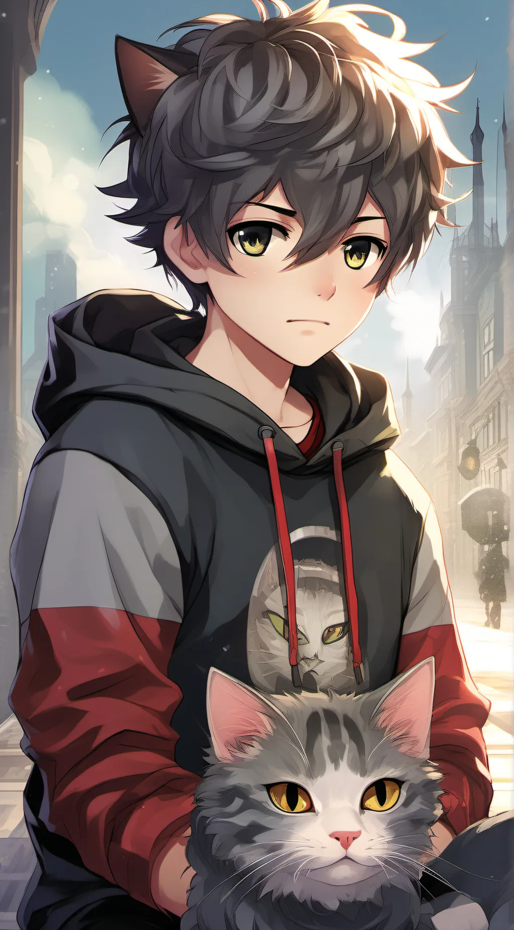 ai character: kai background