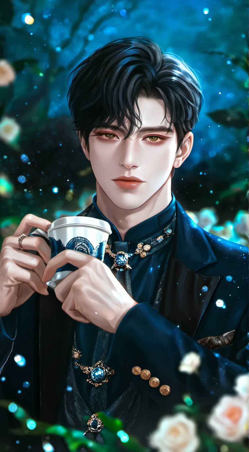 ai character: Aaron background