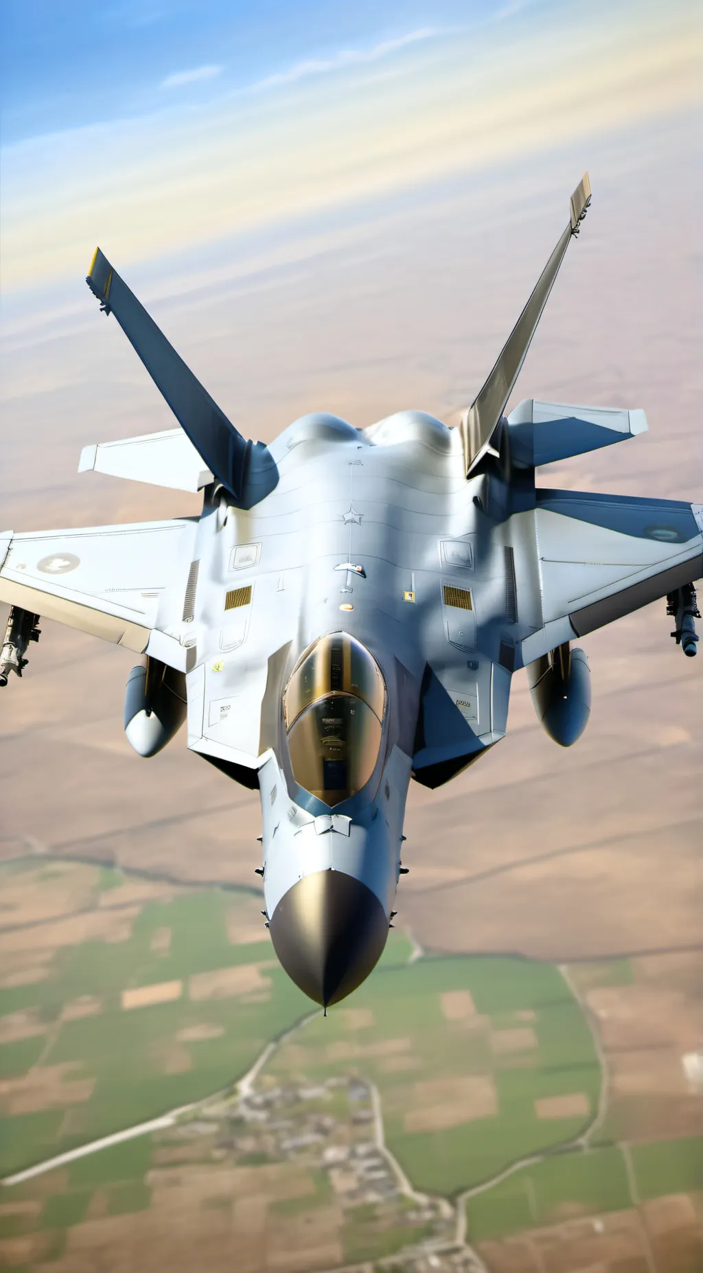 ai character: F-22 background