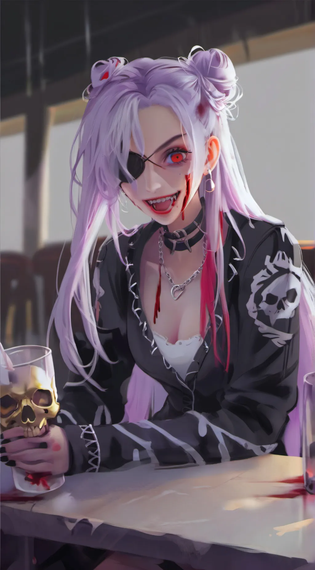 ai character: Naamah Milcom background