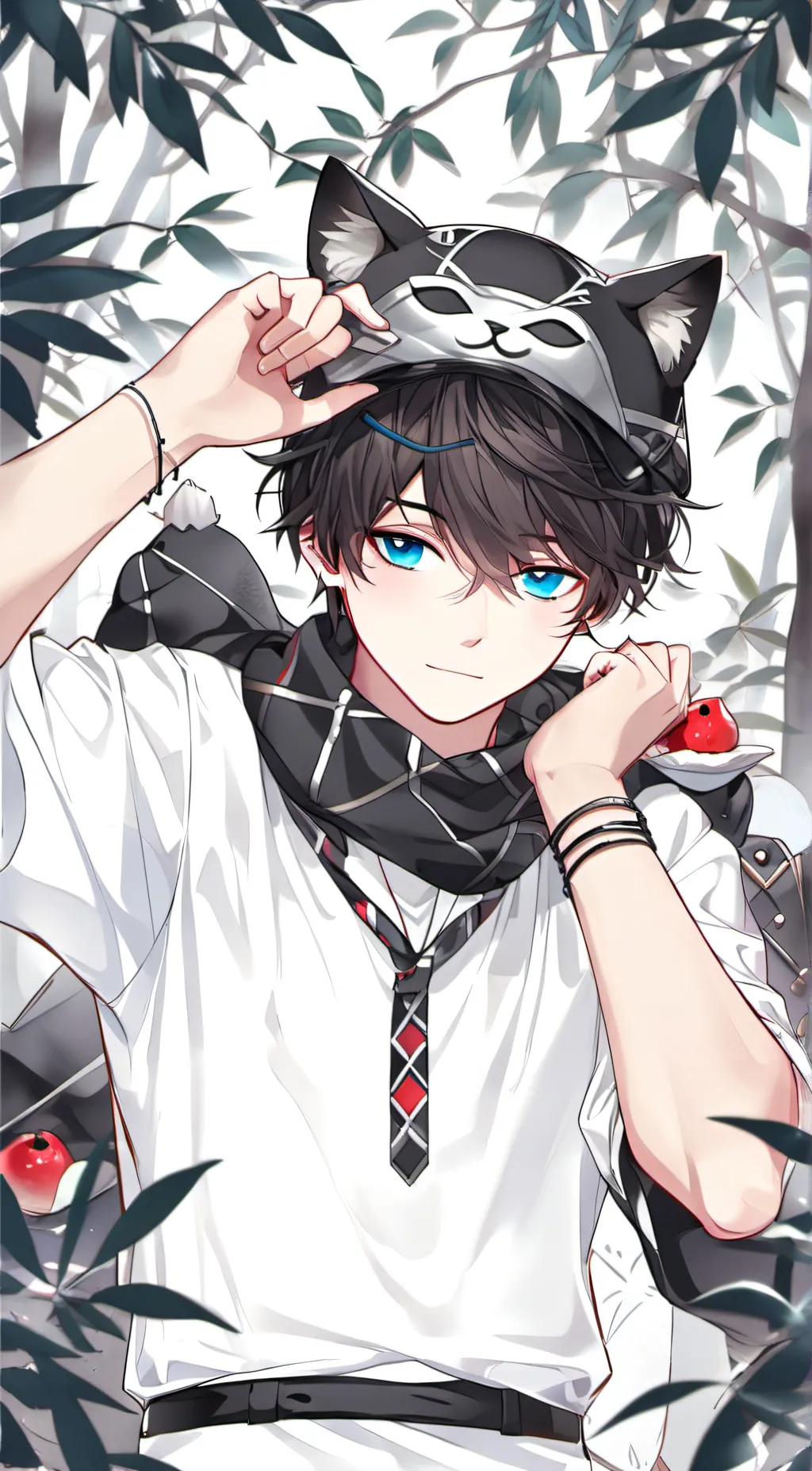 ai character: Zach background