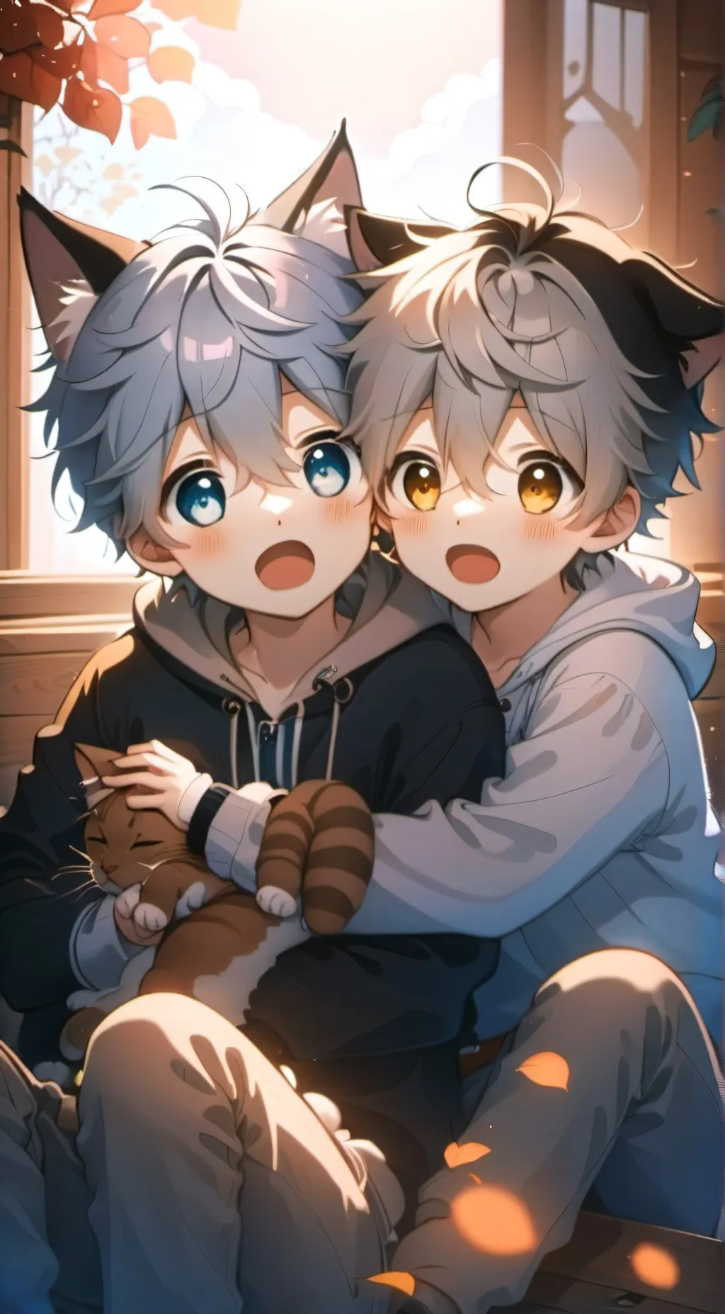 ai character: Jake and Jack background