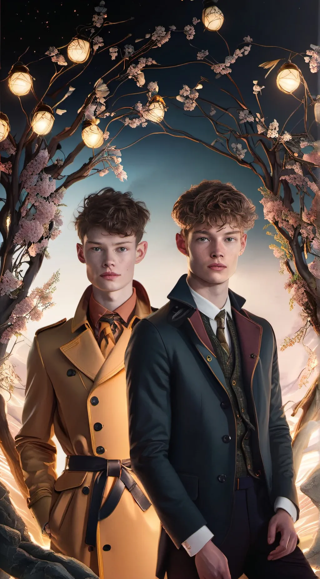 ai character: Jacob and Jack  background