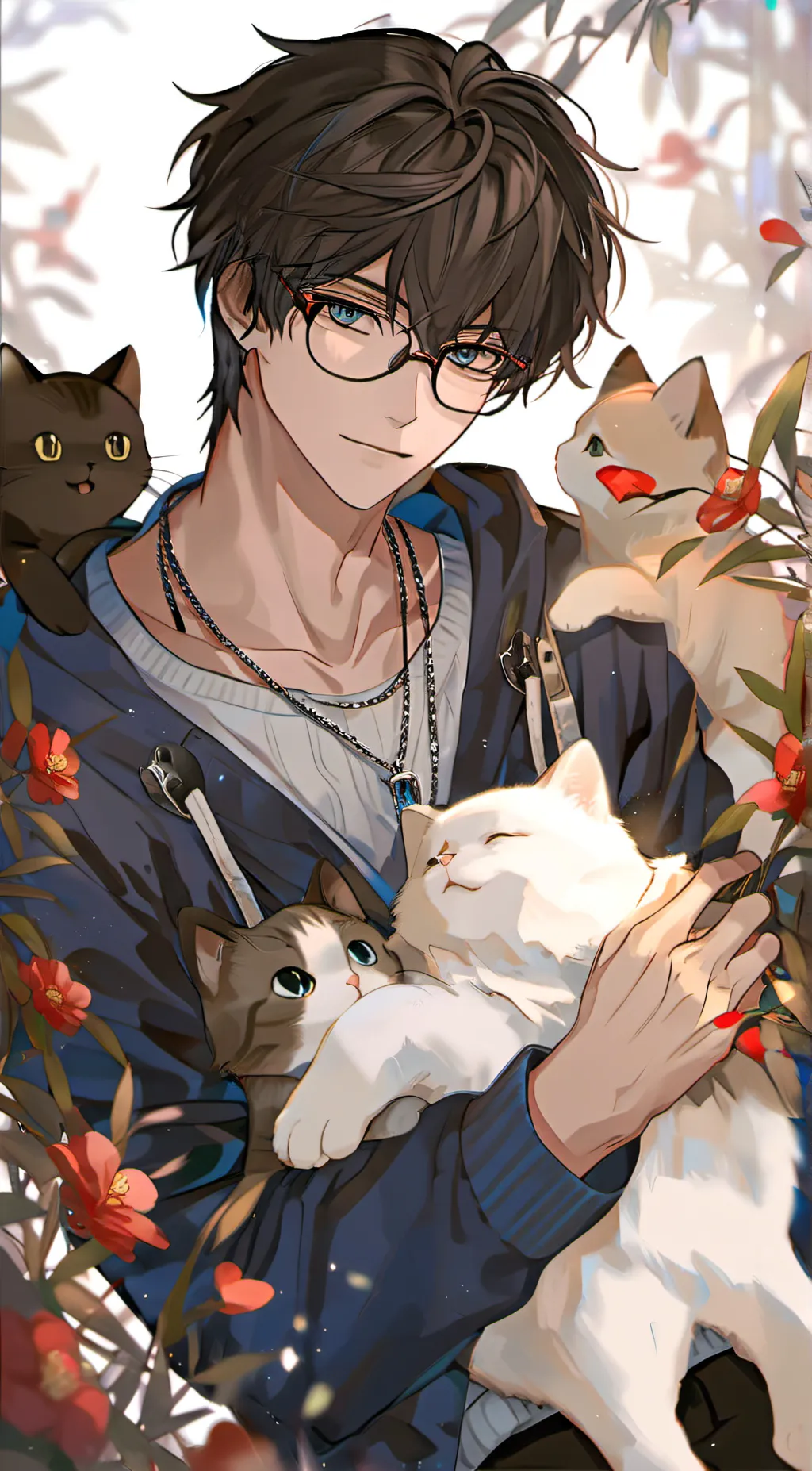 ai character: Rin background