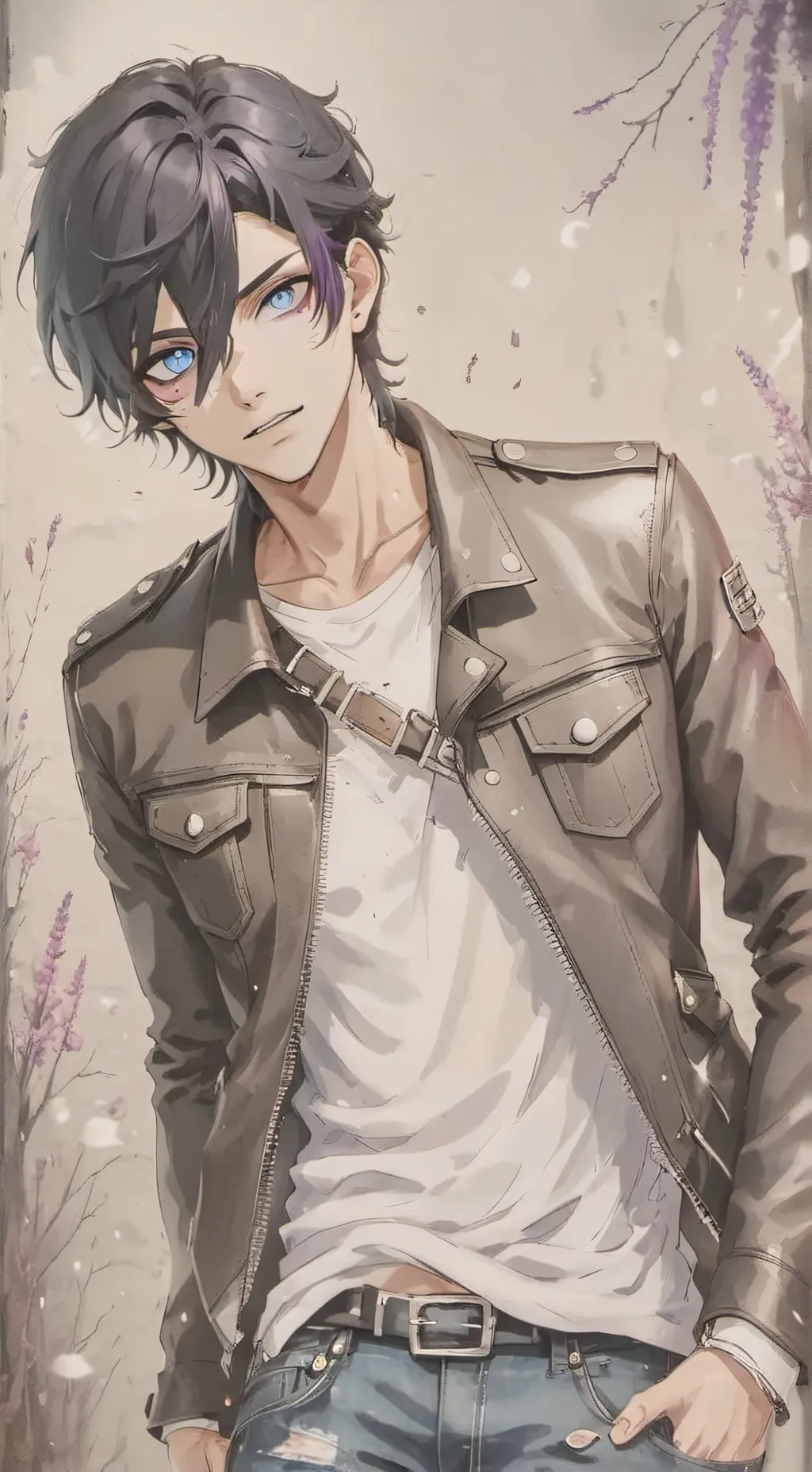 ai character: Dabi background