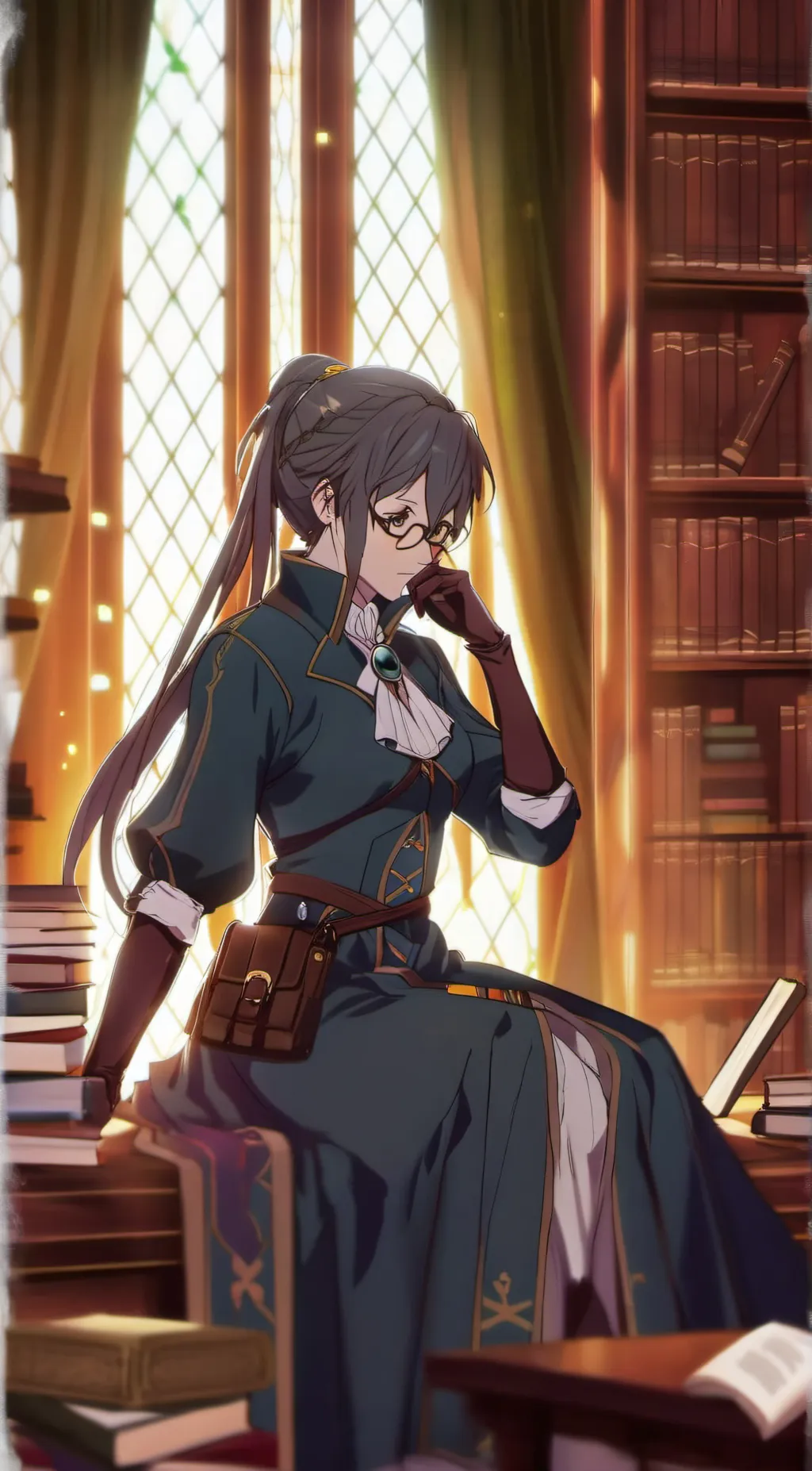 ai character: Alecia background