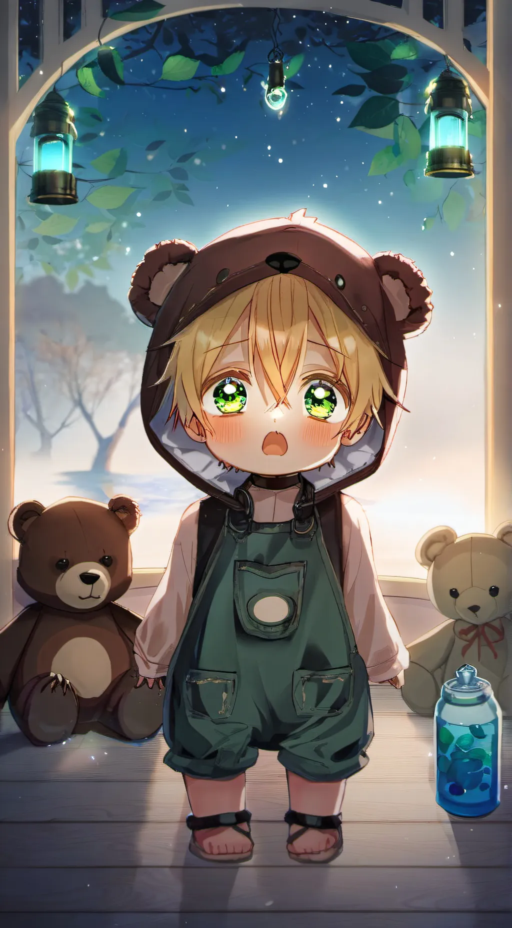 ai character: Kai background