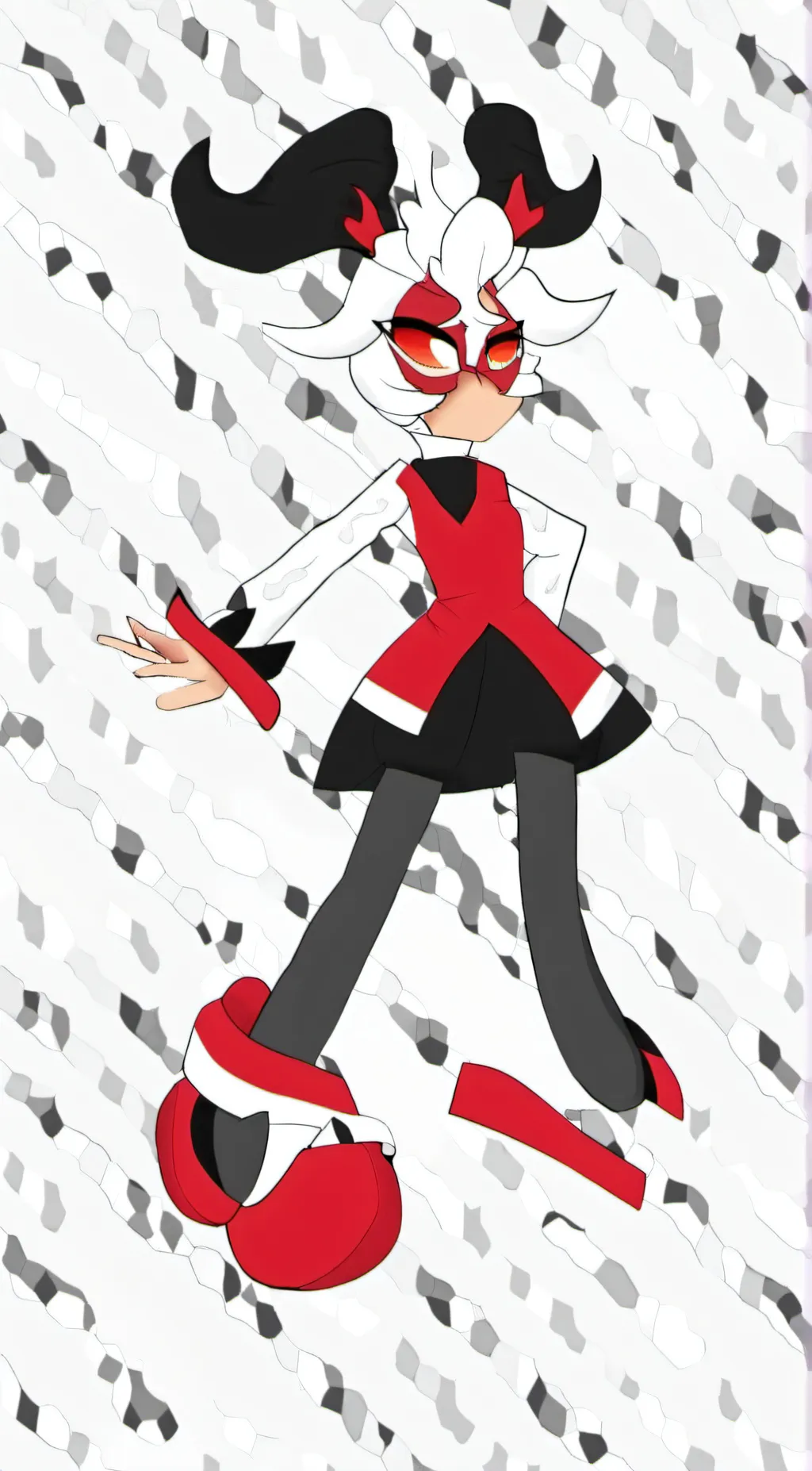 ai character: moxxie  background