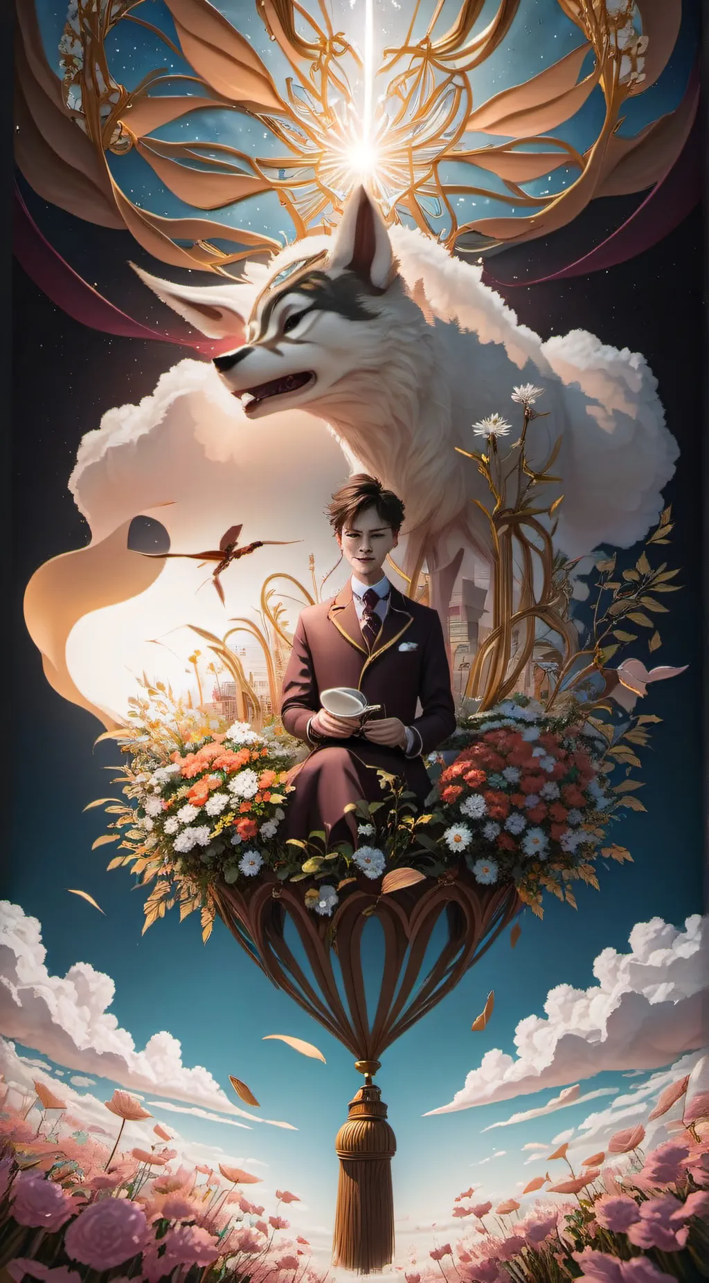 ai character: dream  background