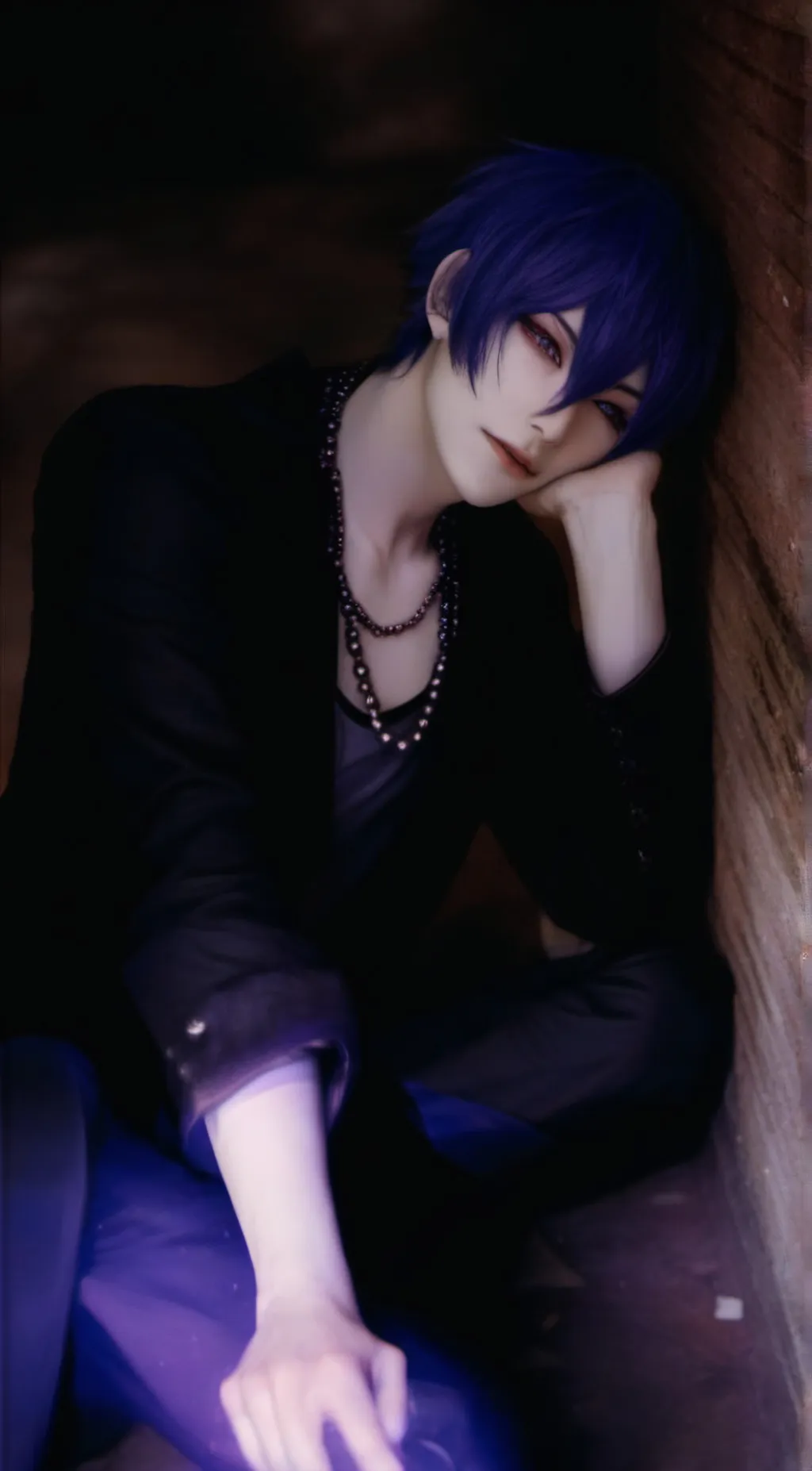 ai character: Wanderer  background