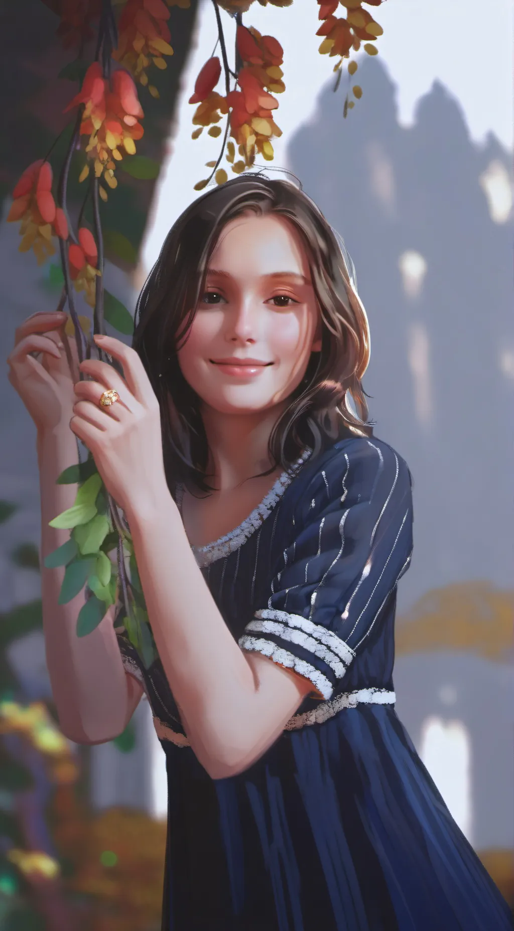 ai character: Lily background