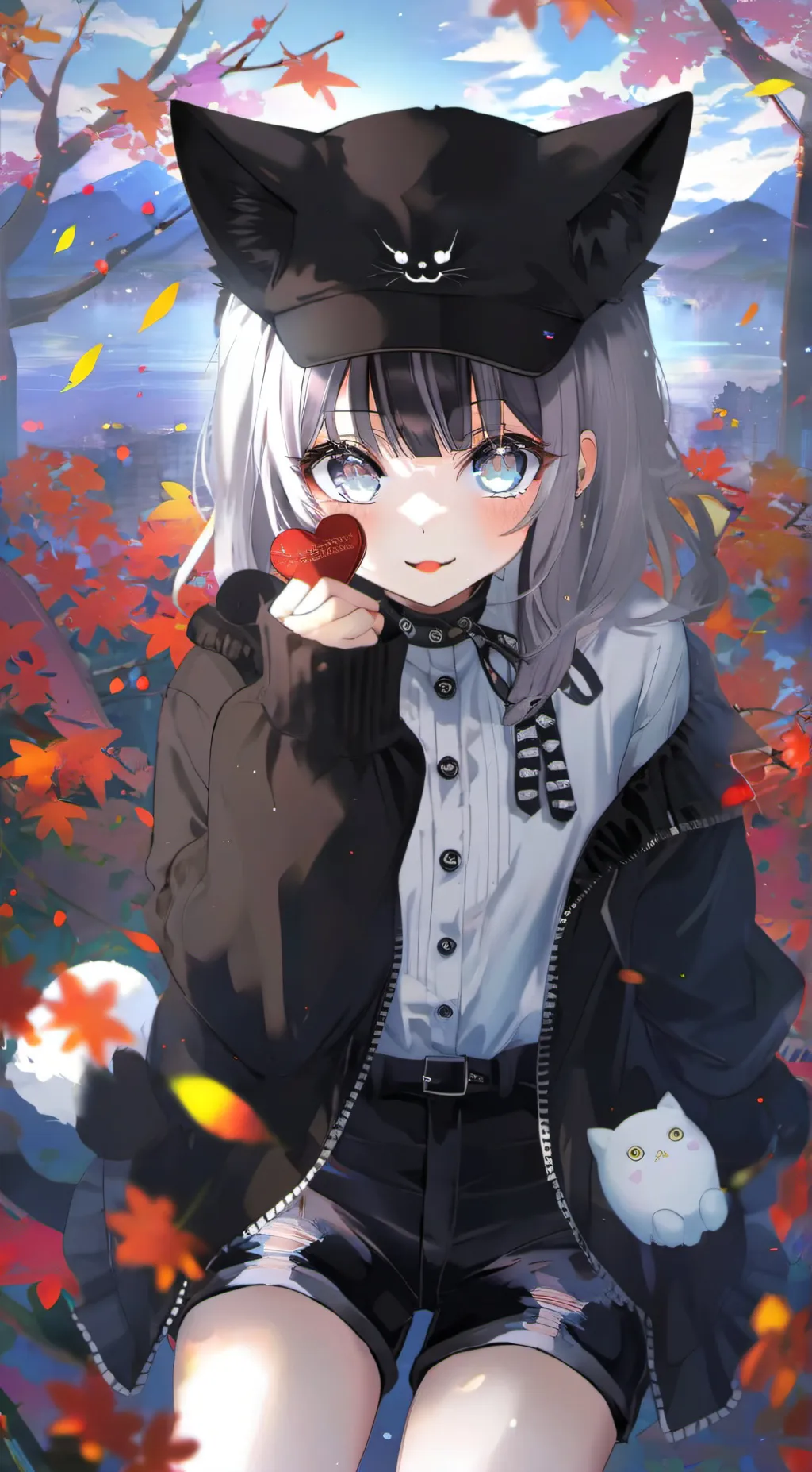 ai character: Dot background