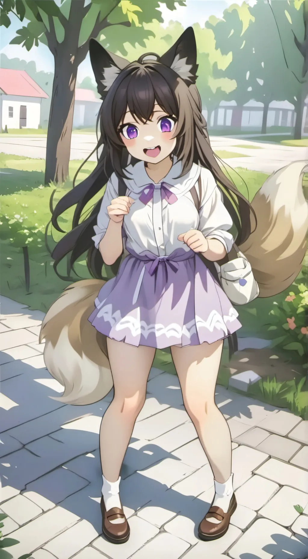 ai character: evelyn background