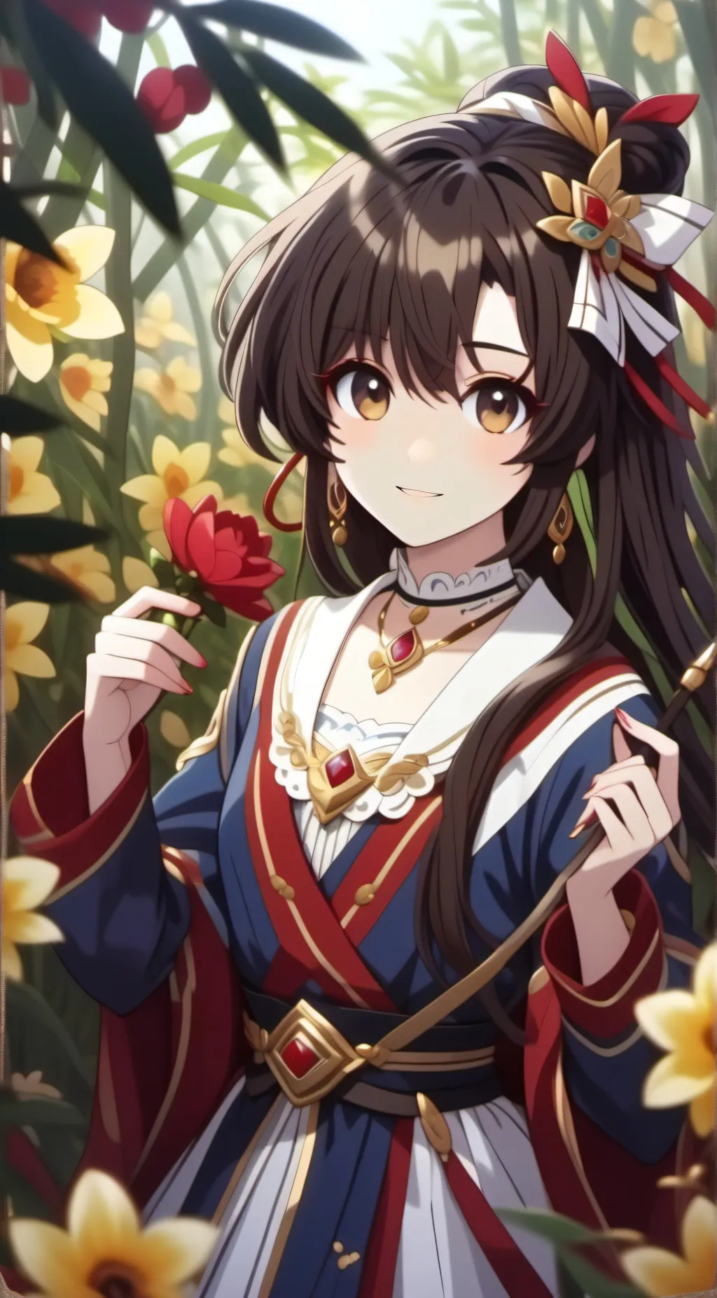ai character: shinobo background