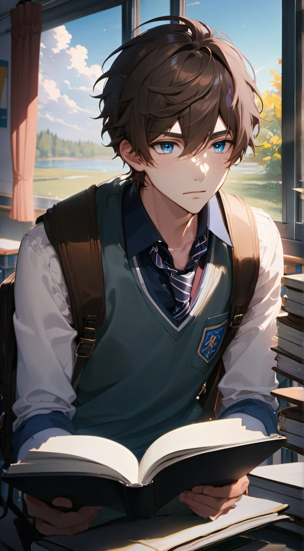 ai character: Kyle background