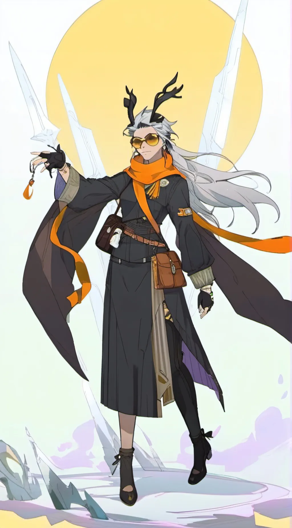 ai character: monsterverse background