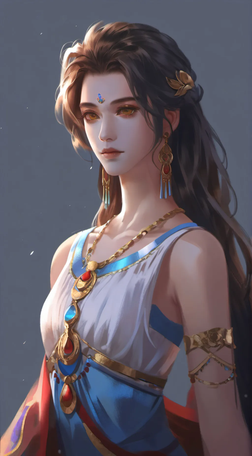 ai character: Goddes background