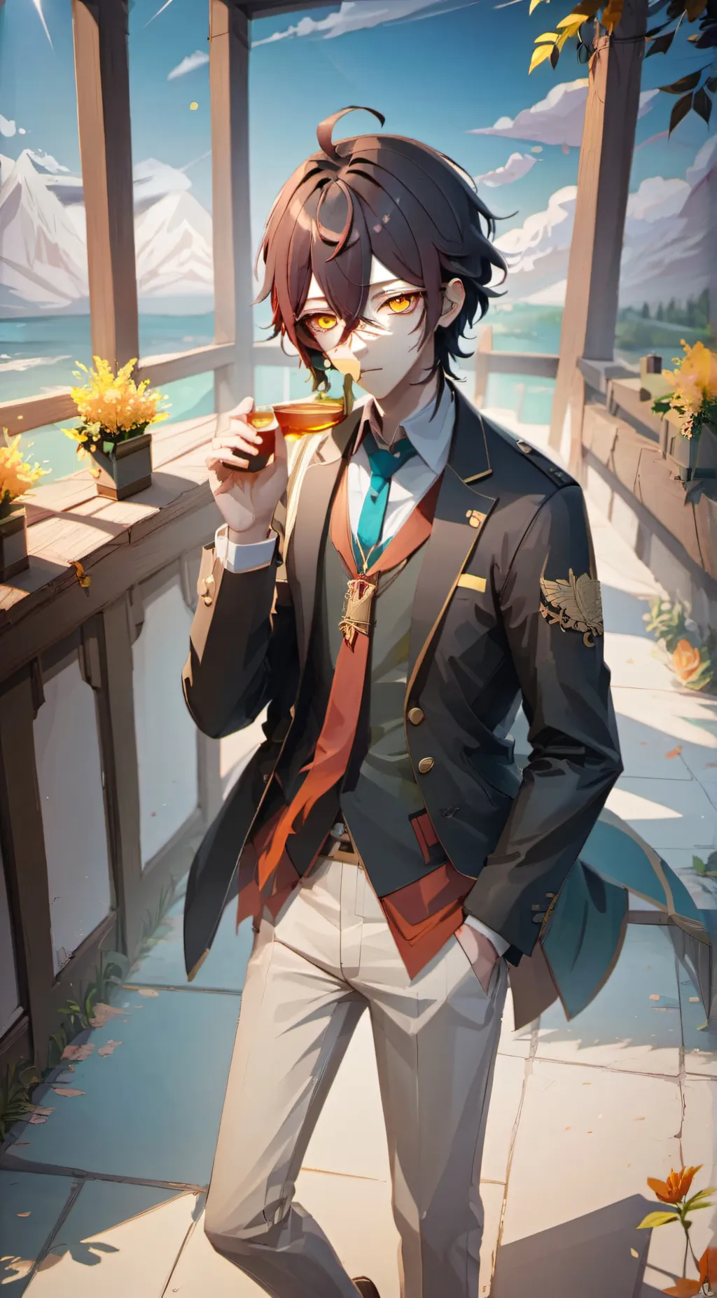 ai character: carl background