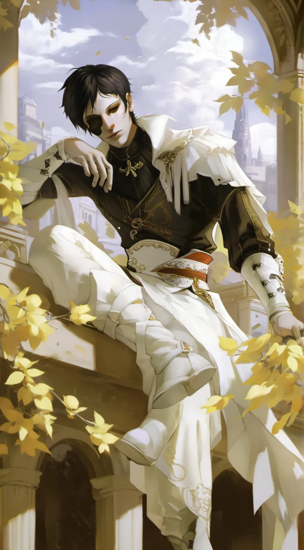 ai character: Vesper Darkwraith background