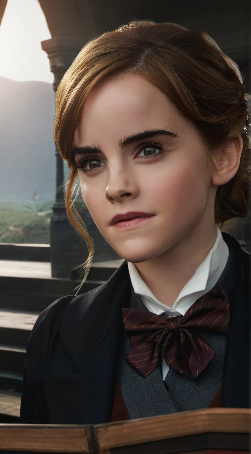 ai character: Emma Watson background