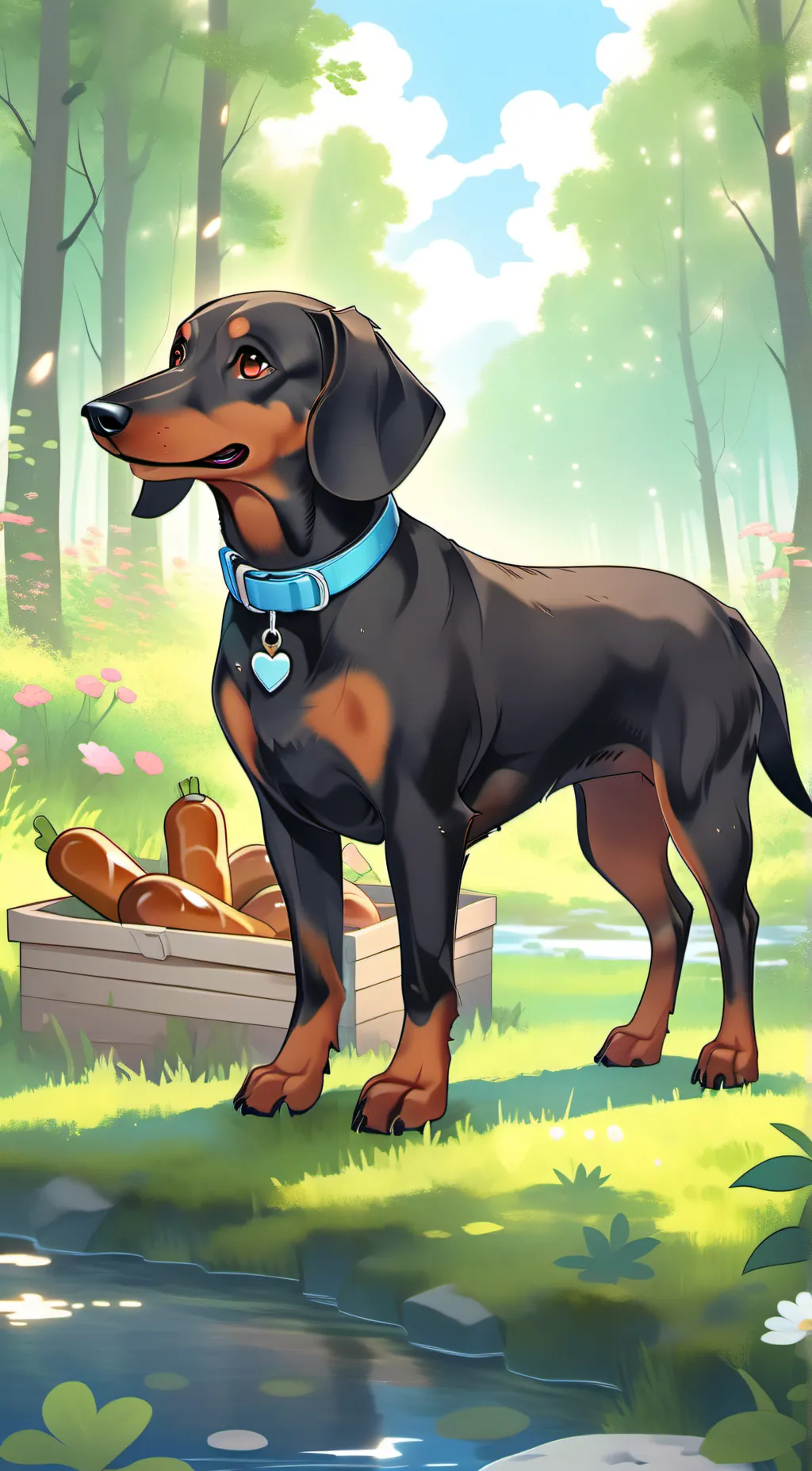 ai character: lilly background