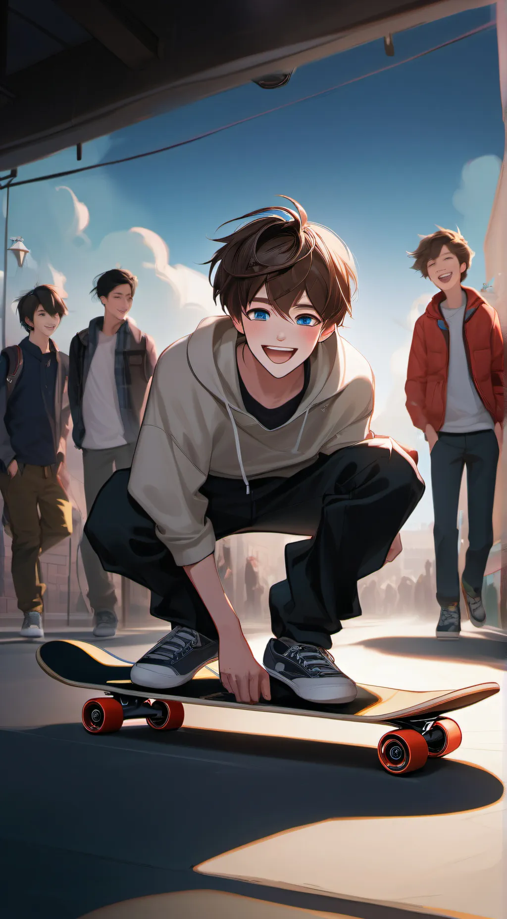 Talkie AI - Chat with Luke,nick,Charlie