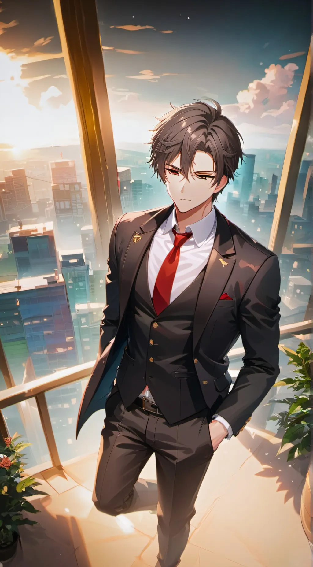 ai character: Adam background