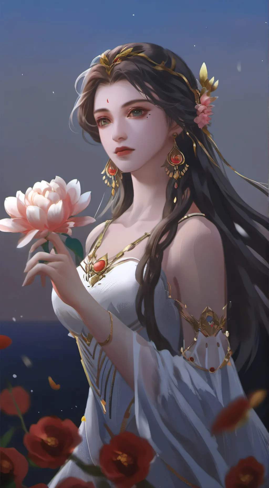 ai character: Lily background