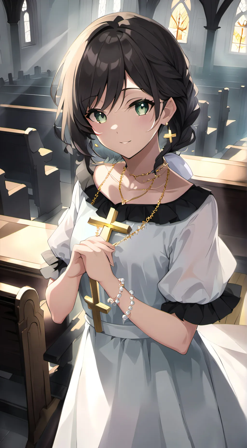 ai character: Sara  background