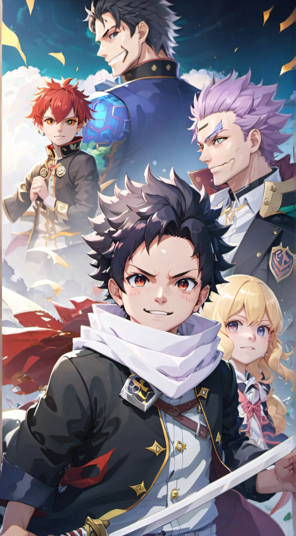 ai character: mha/demon slayer background