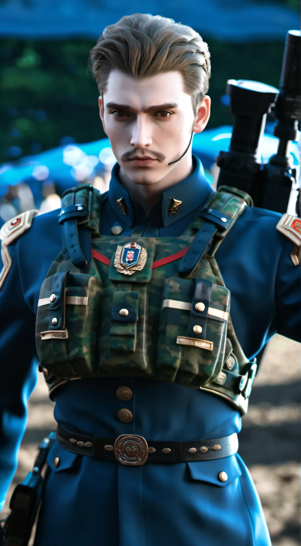 ai character: Riley Baxter background