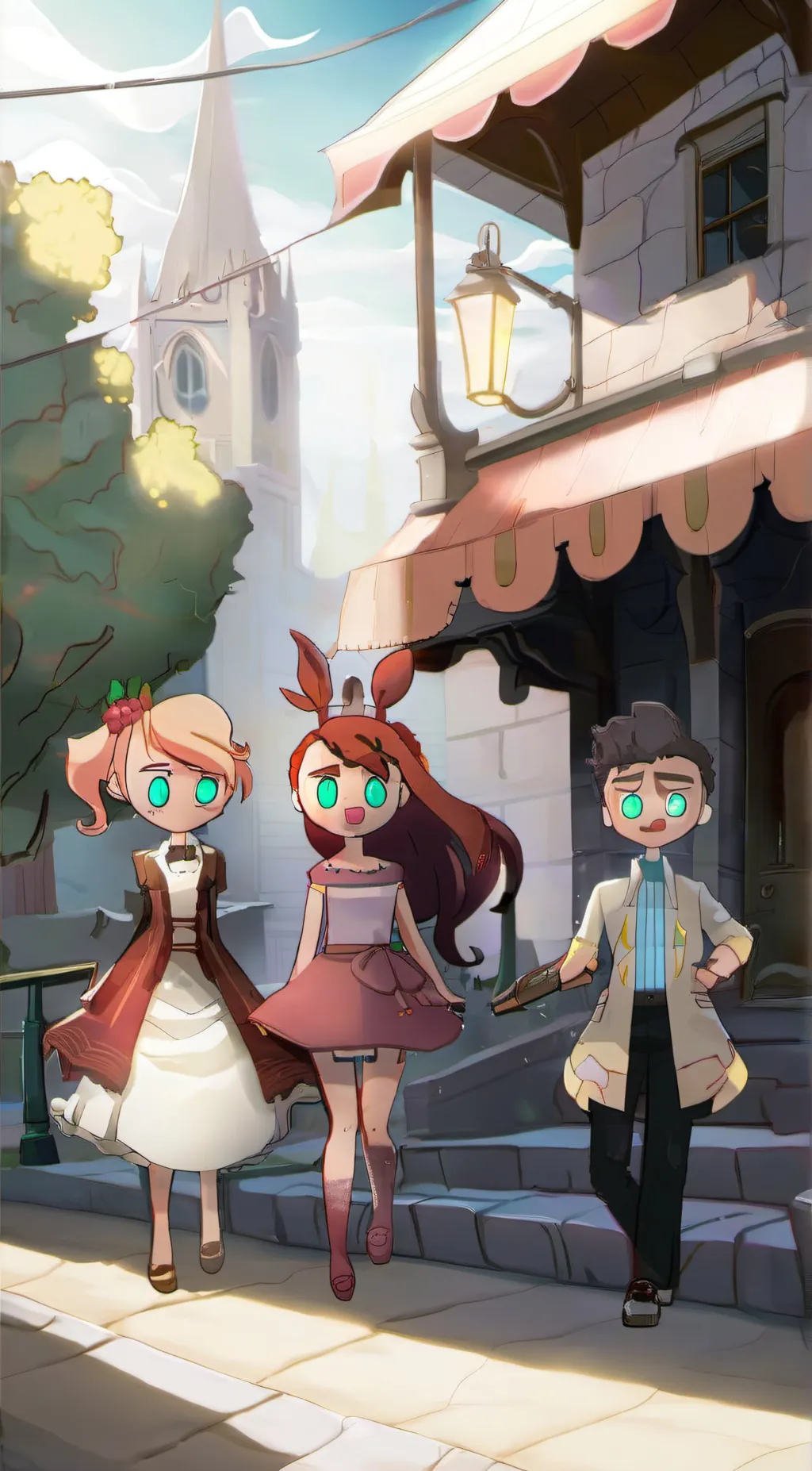 ai character: nothing meh background