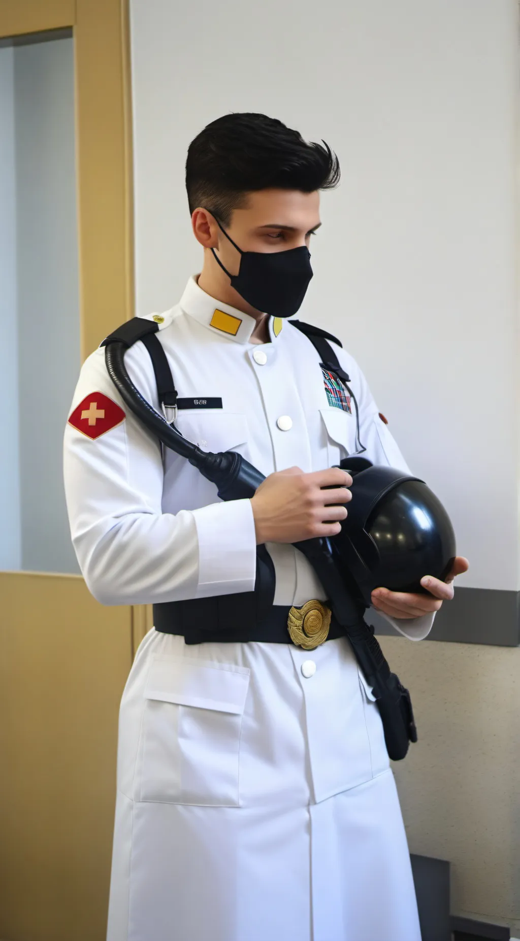 ai character: Lucas  background