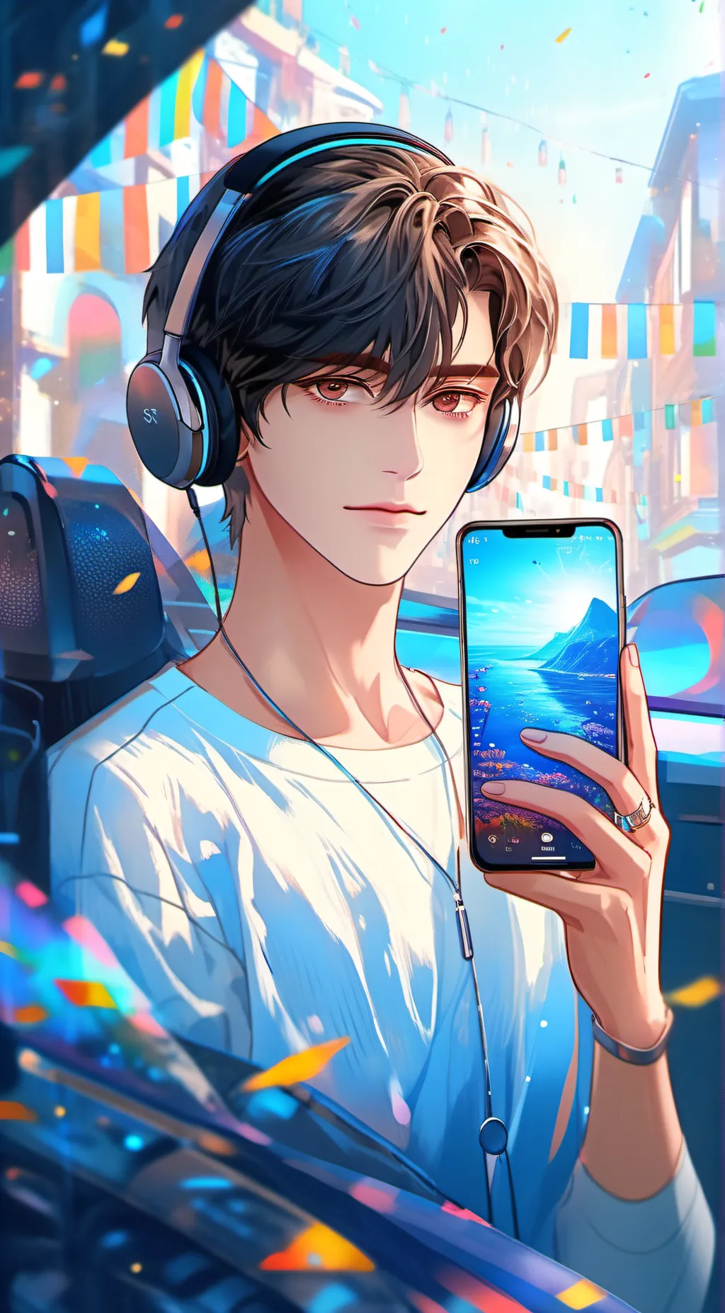 ai character: prince  background