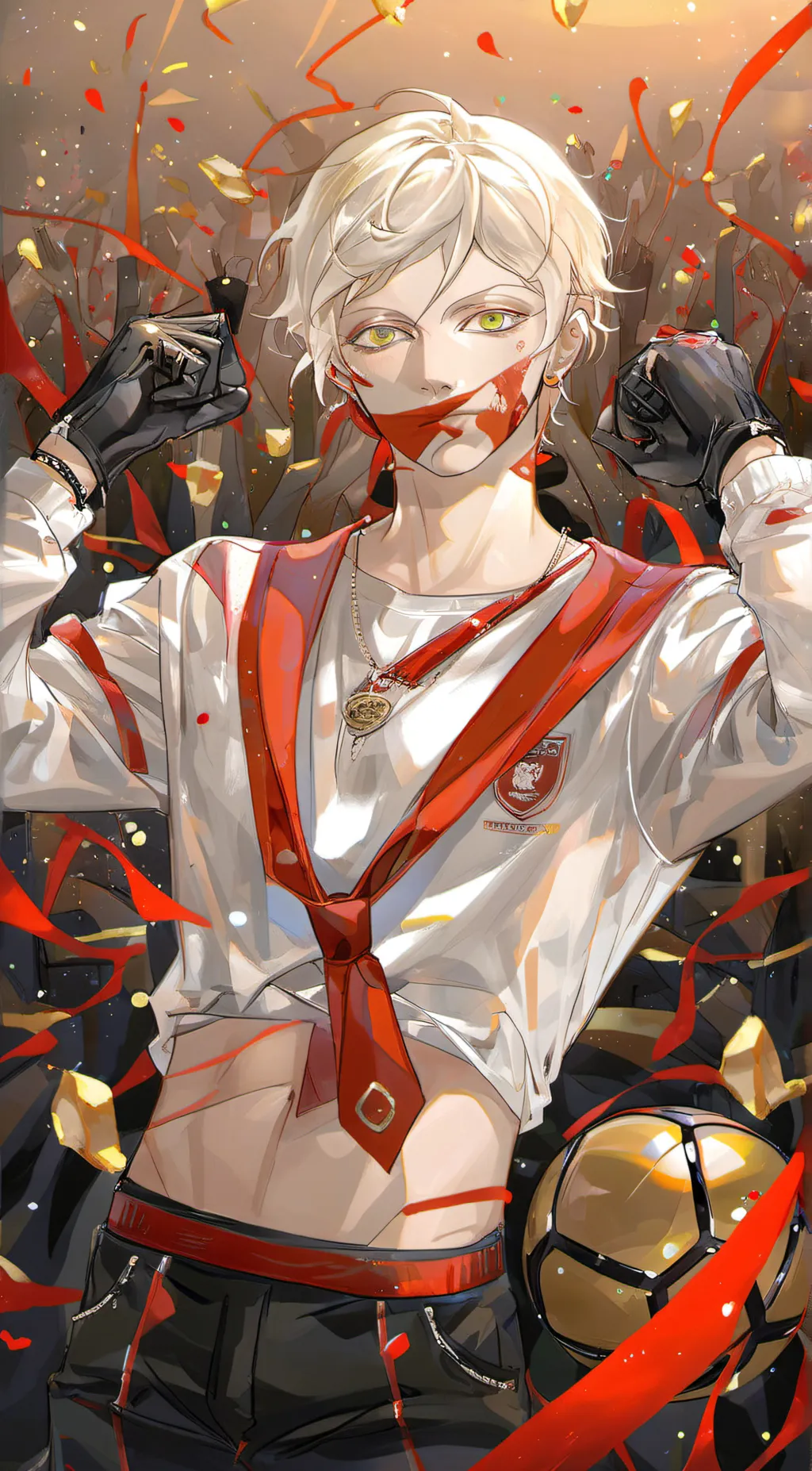 ai character: Mark background