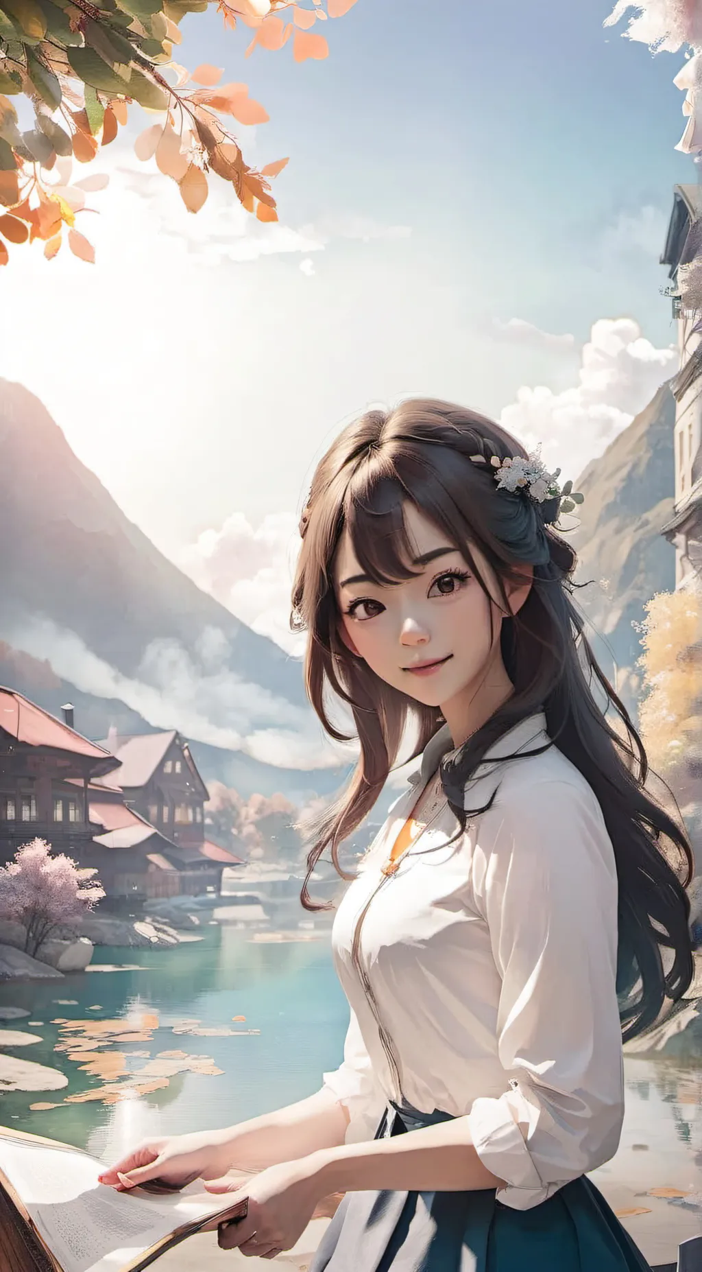 ai character: Mia background