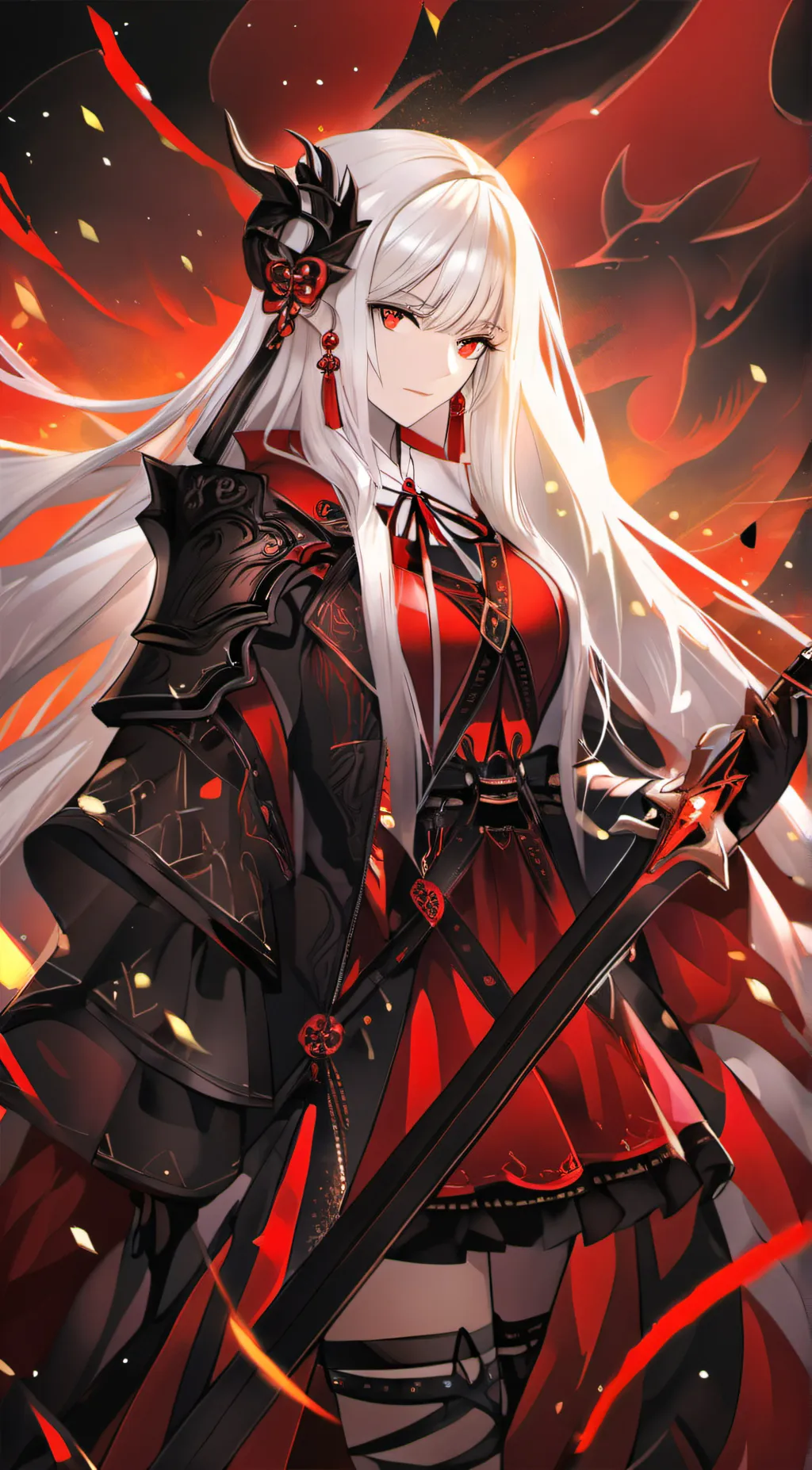 ai character: Scarlett background