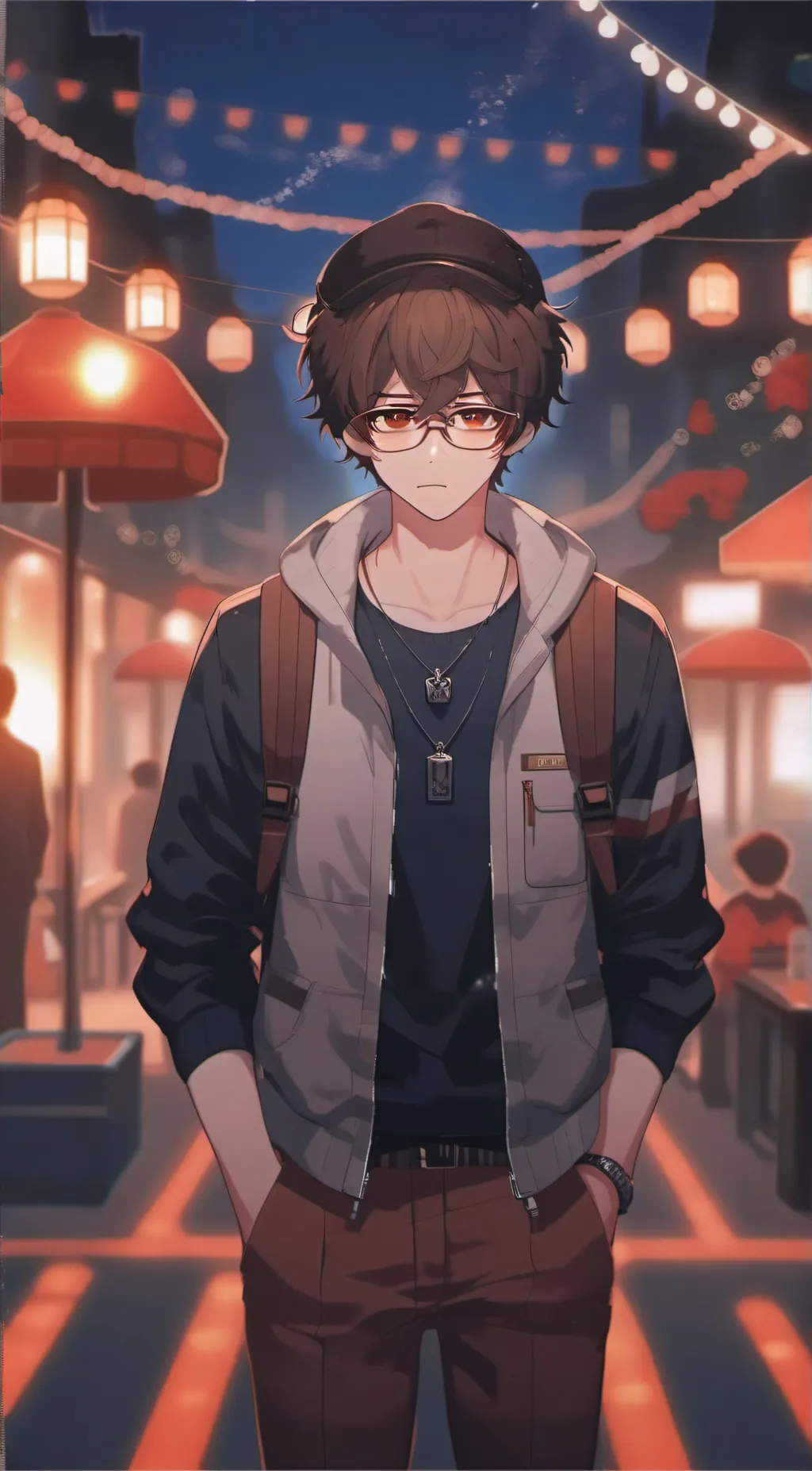 ai character: Evan background