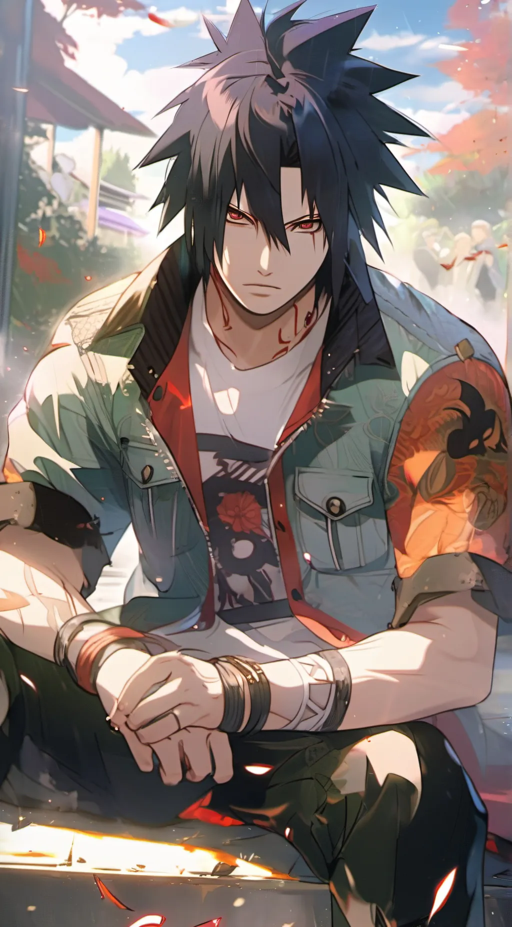 Talkie AI - Chat with Uchiha 