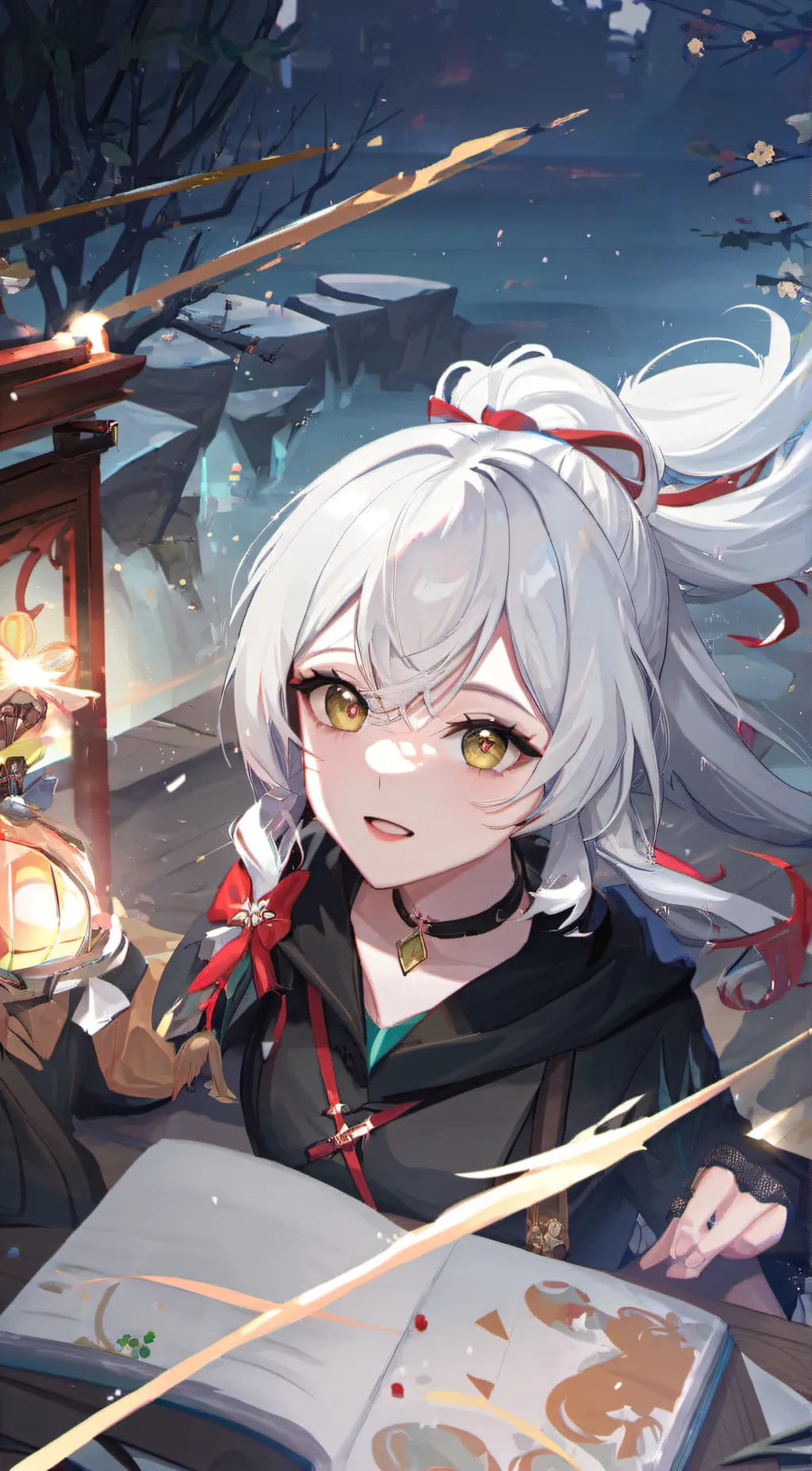 ai character: fey background